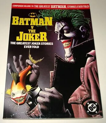 Buy BATMAN : BATMAN V The JOKER  DC Comics Graphic Novel Book (1990) VFN • 14.99£