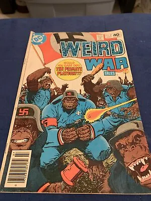 Buy Weird War Tales #89 DC Comics 1980 Nazi Apes Primate Platoon Horror Starlin Key • 15.83£