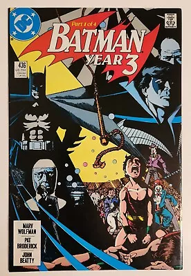 Buy Batman #436 (1989, DC) VF- 1st App Of Tim Drake • 3.79£