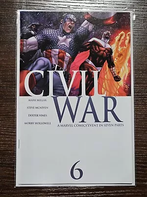 Buy Civil War #6 FN/VF ~ Marvel Comics  2006 ~ Steve McNiven Captain America  • 3.19£