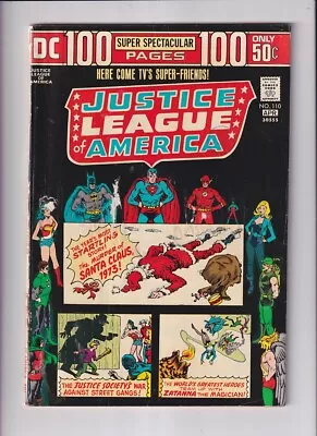 Buy Justice League Of America (1960) # 110 (3.0-GVG) (1945885) Water Damage 1974 • 10.80£