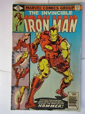 Buy Marvel Comics Group Book The Invincible Iron Man 126 VF 1979 • 7.99£