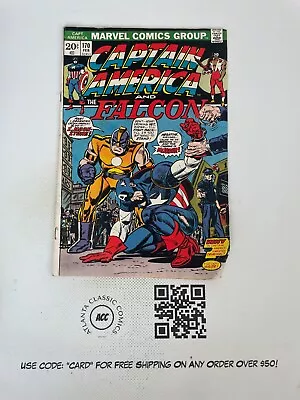 Buy Captain America # 170 VG Marvel Comic Book Avengers Hulk Thor Iron Man 18 J224 • 27.98£