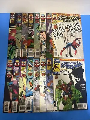 Buy Vintage Lot Of 16 Untold Tales Of Spider-Man Comics Bagged Boarded Ungraded • 19.29£