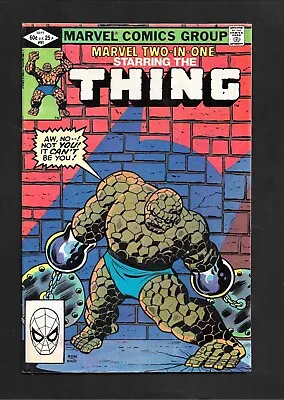 Buy Marvel Two-In-One #91 (1982):  In The Shadow Of The Sphinx!  The Thing! FN+! • 3.92£