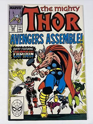 Buy Thor #390 (1988) Captain America Wields Mjolnir | Marvel Comics • 12.64£
