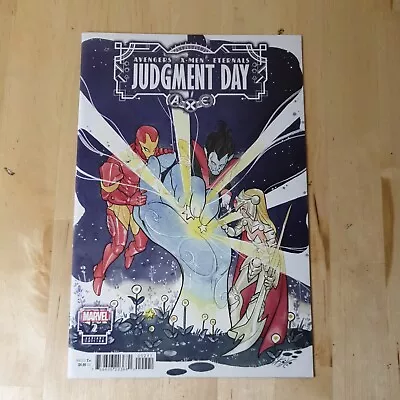 Buy A.X.E. Judgment Day #2  Cover D Peach Momoko Variant Marvel Comics 2022 • 4.49£