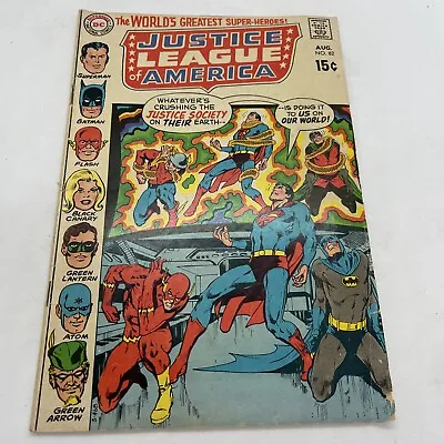 Buy DC Justice League Of America Comic #82 Vintage • 6.34£