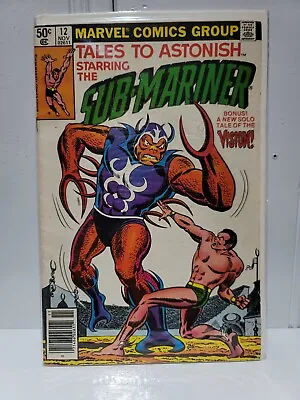 Buy Tales To Astonish 12 Sub-Mariner 50 Cent Cover • 7.29£