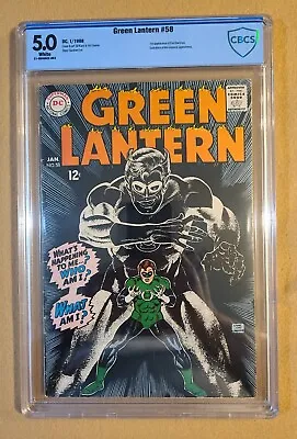 Buy Green Lantern #58 CBCS 5.0 1st Appearance Eve Doremus • 43.48£