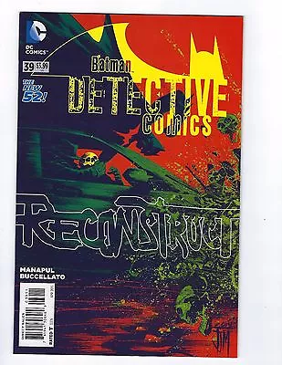 Buy Detective Comics Batman # 39 Regular Cover NM DC New 52 N52 • 3.19£