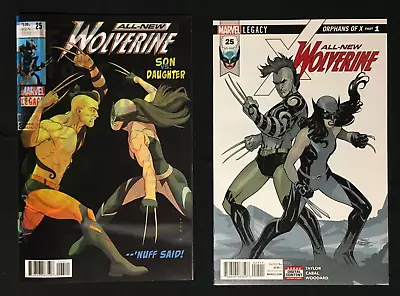 Buy All New Wolverine 25 And 25 Variant Fantastic Four 112 Homage Daken V 1 X Men 23 • 7.94£