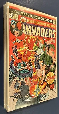 Buy The Invaders #4, 7, 9, 12, 14, 17, 18, 23, 24 Marvel Comics 1975-78 Baron Blood • 47.30£