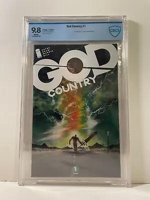 Buy God Country #1 CBCS 9.8 White Pages 1st Appearance Of Emmet Quinlan 2017 D Cates • 55.93£