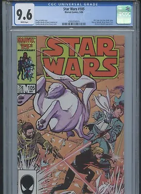 Buy Star Wars #105 1986 CGC 9.6 • 59.96£