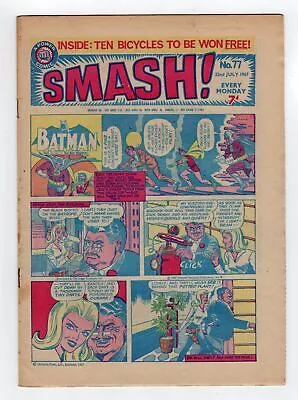 Buy 1967 Ipc Smash #77 Dc  Batman 1964 Marvel Daredevil #2 2nd Electro Key Rare Uk • 158.35£
