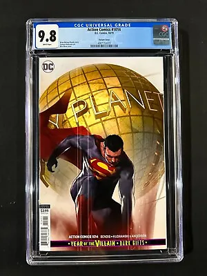 Buy Action Comics #1014 CGC 9.8 (2019) - Superman - Variant Cover • 47.30£