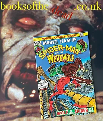 Buy Marvel Team-up #12  1st Spider-man & Werewolf By Night 1973 • 99£