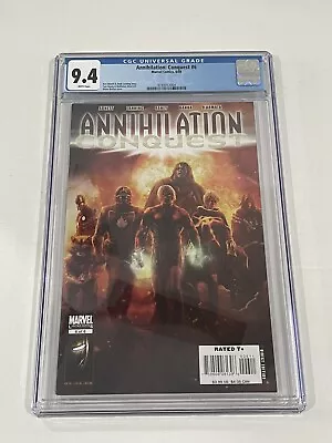 Buy Annihilation: Conquest #6 CGC 9.4 W Pgs Marvel 2008 1st New Guardians GOTG Team • 123.47£