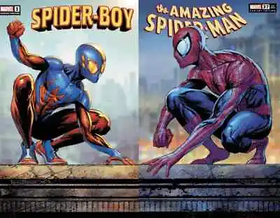 Buy Amazing Spider-man #37 / Spider-boy #1 Kirkham Set Of Two Td • 23.95£