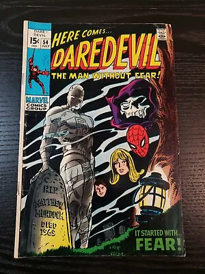 Buy DAREDEVIL 54 (Marvel, 1969) 1st App. Of 2nd Mr Fear, (VG, 4.0)  • 16£