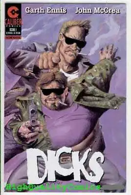 Buy DICKS #1, NM, Garth Ennis, John McCrea, 1997, Caliber, Guns,more Indies In Store • 4.76£