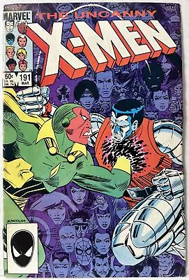 Buy Uncanny X-Men #191 • First Appearance Of Nimrod • Marvel 1985 *VG* • 7.99£