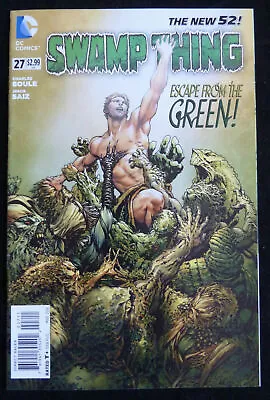 Buy Swamp Thing #27 - Escape From The Green! - DC Comics March 2014 F/VF 7.0 • 4.45£