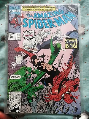 Buy The Amazing Spiderman #342-#343 1990 Marvel Comics. Black Cat/scorpion. High Grd • 5£