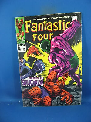 Buy Fantastic Four 76 Vg+ 1968 Marvel Silver Surfer • 19.77£