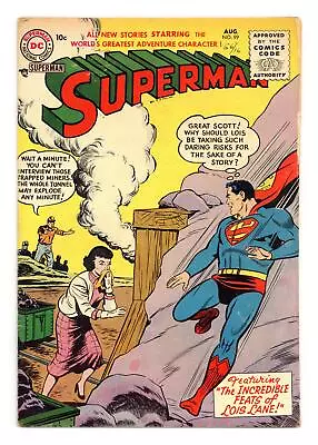 Buy Superman #99 GD/VG 3.0 1955 • 123.93£