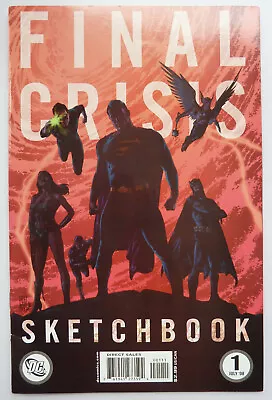 Buy Final Crisis Sketchbook #1 - 1st Printing - DC Comics 2008 F/VF 7.0 • 5.25£