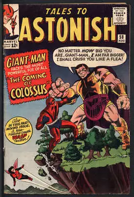 Buy Tales To Astonish #58 3.5 // Jack Kirby Cover Marvel Comics 1964 • 31.37£