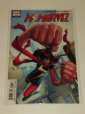 Buy Ms Marvel #33 Vf (8.0 Or Better) October 2018 Marvel Comics Lgy#52 • 2.93£