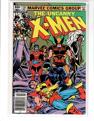 Buy The Uncanny X-men  155 Marvel Comic Newsstand   We Combine Shipping • 11.98£