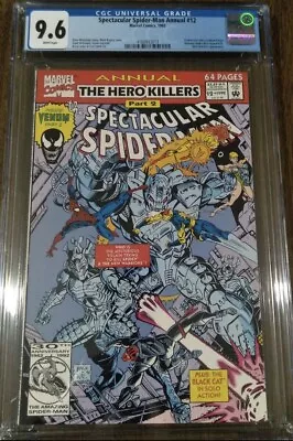 Buy Spectacular Spider-Man Annual #12 Hero Killers 2 - CGC  9.6 - Marvel Comics 1992 • 45.40£