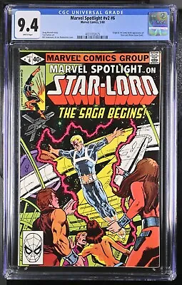 Buy Marvel Spotlight V2 #6 CGC 9.4 (May 1980) Origin & 1st Star-Lord In Comic Book • 143.48£