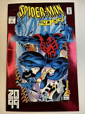 Buy Spider-Man 2099 #1 - Marvel 1992 Red Foil 1st Appearance Miguel O'Hara • 15.24£