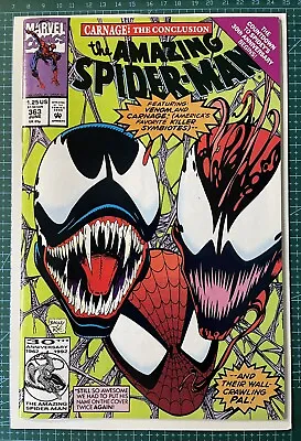 Buy The Amazing Spider Man : Carnage Part Three #363 Marvel Comics 1992 • 115£