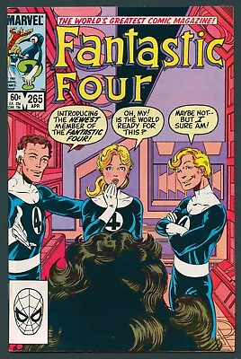 Buy Fantastic Four 265 She-Hulk Enters CF Marvel Comics Original USA Newsstand VF • 11.10£