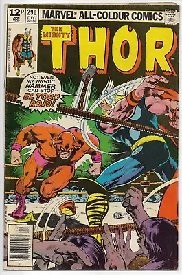 Buy The Mighty Thor #290 Marvel Comics Thomas Jones Stone 1979 VG • 6.99£