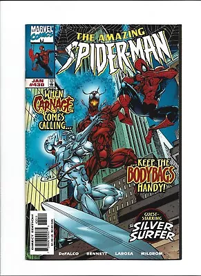 Buy The Amazing Spider-Man #430 (Jan. 1998, Marvel) NM (9.4) 1st. Cosmic Carnage !!! • 47.30£