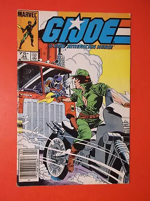 Buy G.I. JOE A REAL AMERICAN HERO # 44 - VG+ 4.5 - 1986 NEWSSTAND - 1st PRINTING • 3.60£