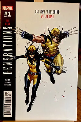 Buy All-new Wolverine: Generations #1 Variant Marvel High Grade Comic Book K10-129 • 6.88£