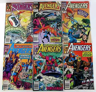 Buy Avengers Lot Of 6 #292,299,309,311,320,331 Marvel (1988) 1st Print Comic Books • 36.21£