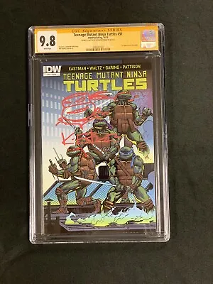 Buy Teenage Mutant Ninja Turtles #51 CGC SS 9.8 Remarked Eastman! 1st Jennika Tmnt • 394.36£