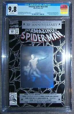 Buy Amazing Spider-Man #365 TRUE 1st Appearance Spider-Man 2099  CGC 9.8 White Pages • 195£