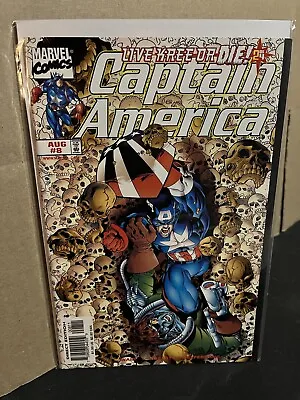 Buy Captain America 8 🔑1st App BRON-CHAR Kree Warrior🔥Marvel Comics🔥NM • 6.40£