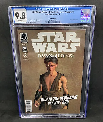 Buy Star Wars Dawn Of The Jedi Force Storm 1 CGC 9.8 Third Print Variant Cover 3rd • 177.47£