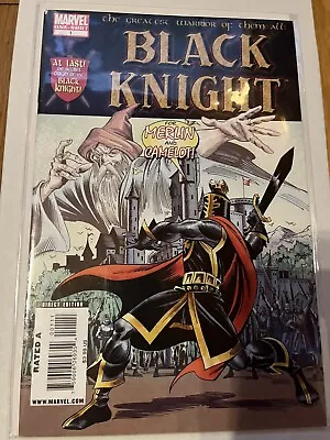 Buy BLACK KNIGHT #1 ONE-SHOT MARVEL COMIC BOOK For Merlin And Camelot!! • 3.19£